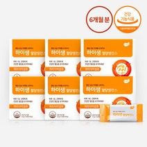 하이생 하루 한포로 식후혈당상승 억제 혈당밸런스 180포(6개월분), 6개, 105g