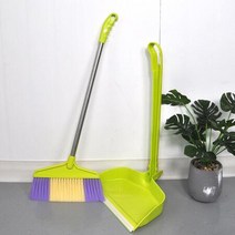 베란다 실내청소 쓰레받이 빗자루세트 까페 실외용 밀착형 학생비 틈새수납, 상세페이지 참조