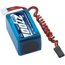 (교쇼 테크노) 430352 LRP LiPo 2700 RX-Pack 2/3A Hump - RX-Only - 7.4V