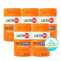 식약처 인증 라톡핏 유산균 코어 맥스 종근당 우리가족 라토핏 장건강 라토픽 라토픽 5x 생 유산균 랏토픽 프로바이오틱스 아연 성인 어르신 노인 배변활동, 60포 X 5통 (10개월/복수구매할인)