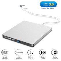 외장형 DVD 레코더 USB 3.0 외부 dvd 버너 라이터 dvd rw 광학 드라이브 cddvd rom 플레이어 mac os windows xp7810 abs 플라스틱 소재
