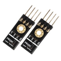 Prusa I3 Mk3 용 2 팩 3D 프린터 필라멘트 감지 센서 일시 중지 모니터, 33x10mm, 블랙, 설명