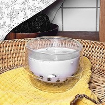 [불꽃] 루체루나 더블글라스 버블티 (200ml) 태우자, 200ml 1개