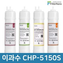 청호 이과수 CHP-5150S 피팅형 고품질 정수기 필터 호환 1년 세, 없음