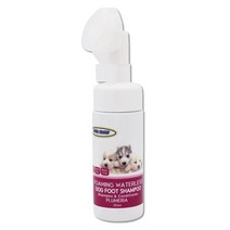헬로도기 워터리스 버블 풋샴푸-푸르메리아향 150ml 강아지 산책 물없이 발닦기, 단품, 상세설명 참조