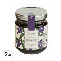 상하농원 블루베리잼, 150g, 2개, 150g, 2개