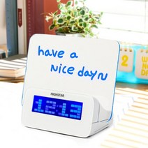 스케줄내일일정 메모알림네온보드 라이트알람탁상시계