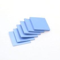 새로운 GPU CPU 방열판 냉각 전도성 실리콘 패드 1 개 30mm x 1mm 0.5mm 2.0mm, 05 30mmx30mmx2.5mm