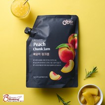 이홈베이킹 청크잼 1kg - 복숭아, 단품