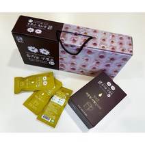 유기농 구절초 블랙 차 선물세트(농축액40ml*12개입*3상자)