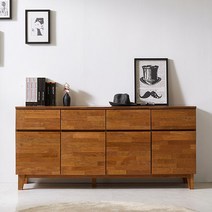 멀바우 수납장 거실장 1600