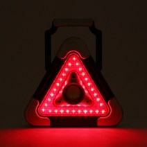 차량용 LED 안전 삼각대(실버) 비상표지판 작업등