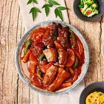 매콤쫀득코다리조림(1~2인분) 600g 냉동 간편식 여행 캠핑 밀키트