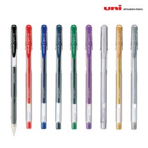 미쯔비시 유니볼 시그노 스탠다드 UM-100 3자루, 블루블랙(0.5)