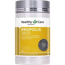 Healthy Care Propolis 3800 호주 헬시 케어 프로폴리스 200정(200일분), 한세트(1통), 200정