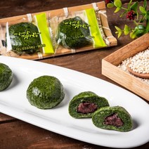 정선 수리취떡 밥알찹쌀떡 18개입 36개입 48개입 [밀봉포장], 수리취찹쌀떡 1박스 18개입 800g