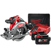 밀워키 원형톱_6.5인치 M18 CCS55-502X / 5.0Ah FUEL