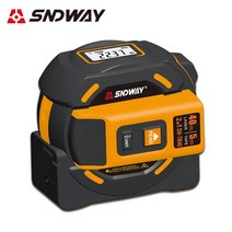 레이저거리측정기 스마트 레이저 양방향 줄자 거리 측정기 sndway 측정 sw-tm40 sw-tm60 자가 교정 연속 측정, 60m