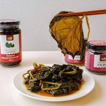 맛있는 밑반찬 강원도 저염 곰취 장아찌 250g, 1개