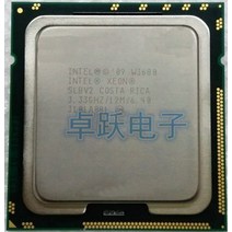 파워딜 지널 인텔 제온 W3680 CPU 프로세서 3.3GHz /LGA1366/12MB L3 캐시/6 코어/서버 w I7 980, 한개옵션0