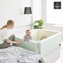 [보니타베베] 구르구르 ALLNEW 대형 범퍼침대 겸 매트, 색상선택:민트