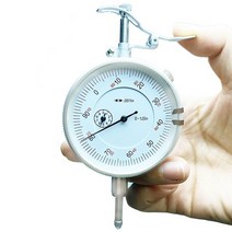 다이얼 게이지0-1 인치 0.001 충격 방지 다이얼 표시기 핸들 두께 게이지 정밀 기기 공구, 01 A 0-1.0in