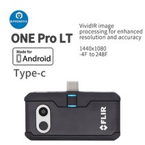 다기능 flir one pro 적외선 열 화상 카메라 ios android 전화 용 열 화상 온도 감지기, one pro lt type-c