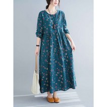 원피스 로맨틱 여친룩 롱 미디 오버핏 핏 노카라 교생 허니문 호캉스 편안한