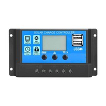 태양광 발전 패널 모듈 컨트롤러 자동 충방전 가정용, 40A 12 / 24V 자동 식별 범용 유형