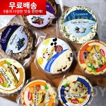 램노스 엘프 제이그로익스 램노스 엘프 제이 유명브랜드 8종 과일치즈 세트, 1세트, 125g