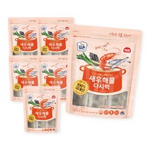 (메카몰) 사조 해표 새우 해물다시팩 90g, 6개