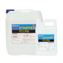 코머스켐 푸리스트립 3.75L 4개 1박스 왁스피막박리제 바닥청소, 1박스(4개입)