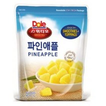 Dole 냉동 파인애플 다이스 1kg [아이스박스 무료포장], 2개