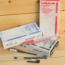 미쓰비시 유니볼 시그노 Standard 0.5mm 중성펜 1다스 12자루, 단품
