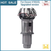 모터 모터부품 motor 다이슨 v10 u.s 먼지통 액세서리 오리지널 핸드 헬드 진공 청소기 사이클론 집진기 헤드 쓰레기통 예비 부품, 3-v10 미국 버전