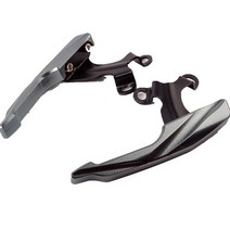 오토바이 수리 액세서리 난간 CNC 알루미늄 합금 혼다 CBF190 후면 윙 랙, 04 New titanium