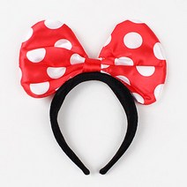 크리스마스 머리띠 XMAS 루돌프 산타 트리 사슴 성탄절 방울, B (19)땡리본머리띠(중/레드)