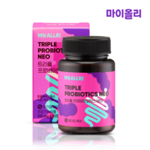 마이올리 트리플 프로바이오틱스 네오 유산균 21g, 60정, 1개