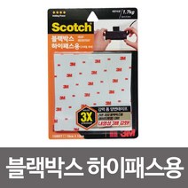 3M 강력 폼 양면테이프 블랙박스 하이패스용 고내열1.7kg, 1개
