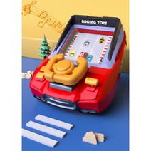 자동차게임기 로봇장난감 스피드게임 차량운전게임기, 파랑