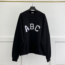 맨투맨 Essentials sweatshirts 시즌 7 abc flocking