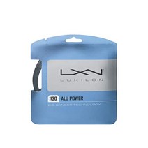 럭실론 Big Banger ALU Power Feel 17 Gauge 120 Polyester (Poly) 테니스 라켓 스트링 세트 in MultiPacks Best for Spi, 6 Sets