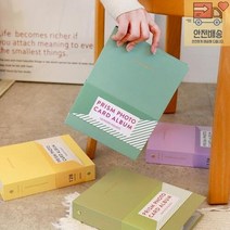 포토북 프리즘 포토카드앨범 포토앨범 사진첩 앨범 폴라로이드 인디고, 올리브