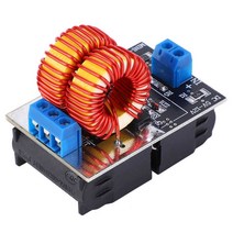 화장실 원룸 온풍기 ZVS 유도 히터 미니 소형 가열 보드 DC5 ~ 15V 150W 유도 플라이 백 가열 드라이버 코, 01 빨간