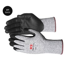 유리가공 인테리어 베임사고 부상 고기능성 안전장갑 오래쓰는 내구성 정밀작업용, 블루 M, 블루 M