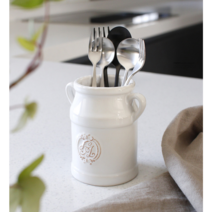 LA 도자기 티스푼통