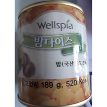 밤다이스 웰스피아340그램24개, 단품
