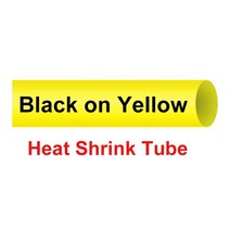 1Pcs 형제 Hse-211 621 631 641 651 241 251 열 수축 튜브 Brother P 터치 프린터, 02 Black on Yellow_03 12mm