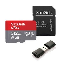 Sandisk micro sd 카드 256g 200 gb 128 64 100 메가바이트/초 메모리 sd/tf 플래시 class10 32 16 microsd for tablet/sm, 512GB-Adapter-CR