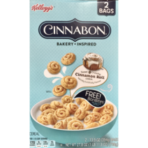 켈로그 Kellogg's 시나본 시리얼 394g 2ct (788g) #뉴욕직배송#Cinnabon®#한정판, 1